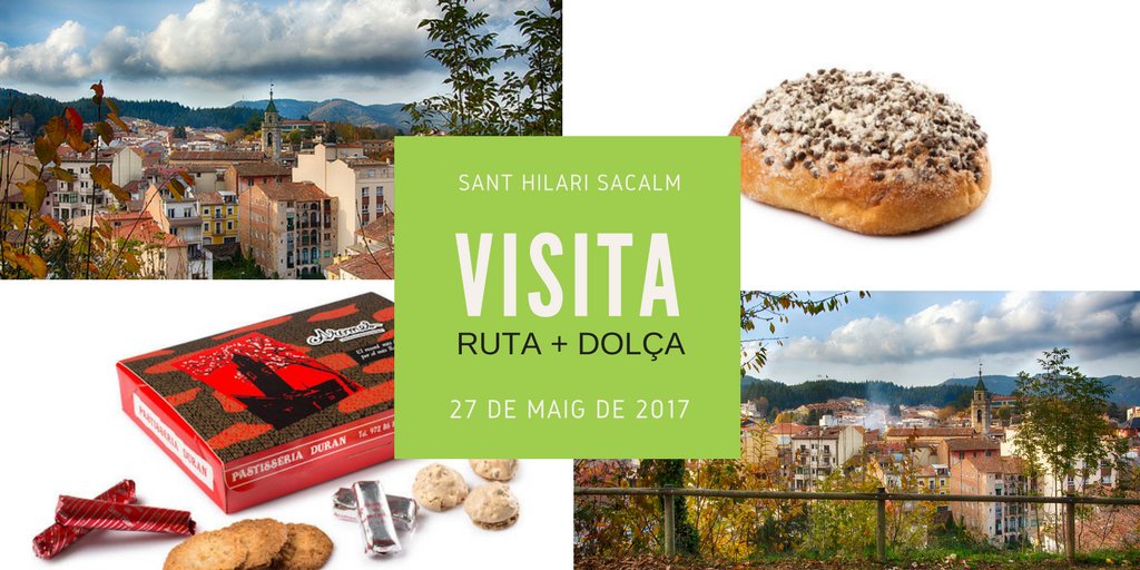 comerselva's tweet photo. Estàs llest per les ruta + dolça de la comarca de la selva?  El 27 de maig s'inicia la 1ª ruta a Sant Hilari Sacalm! https://t.co/tVTZN38Bc0 https://t.co/Bo2CMExOKK