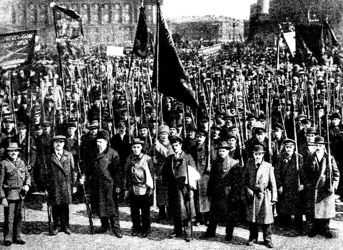URGENT: Bolshevik party announces formation of ‘Red Guards’, armed volunteer units 'acting as RSDLP's patrolmen and police force' #1917LIVE
