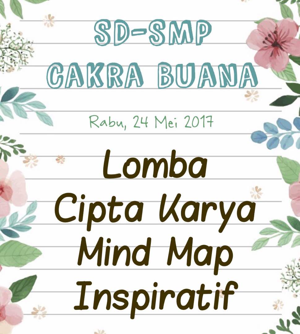 Wohooo.... Yuk kita intip foto-foto seputar lomba kreasi mind map inspiratif siang tadi 😊😄