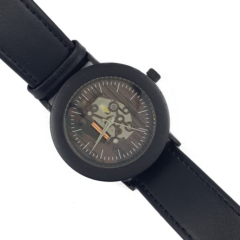 NicciZa's tweet photo. Elegant watch made from Ebony wood with genuine black leather strap. This modern design is the perfect gift for a classy lady. https://t.co/LksFOrAKuC