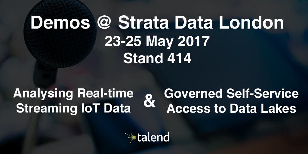 marthebuisson's tweet photo. Don't miss @Talend demos @ Strata Data London - booth 414 #SrataData #London #BigDataExperts #DataDriven https://t.co/HpKVt2euuZ https://t.co/GMQMWHTRT1