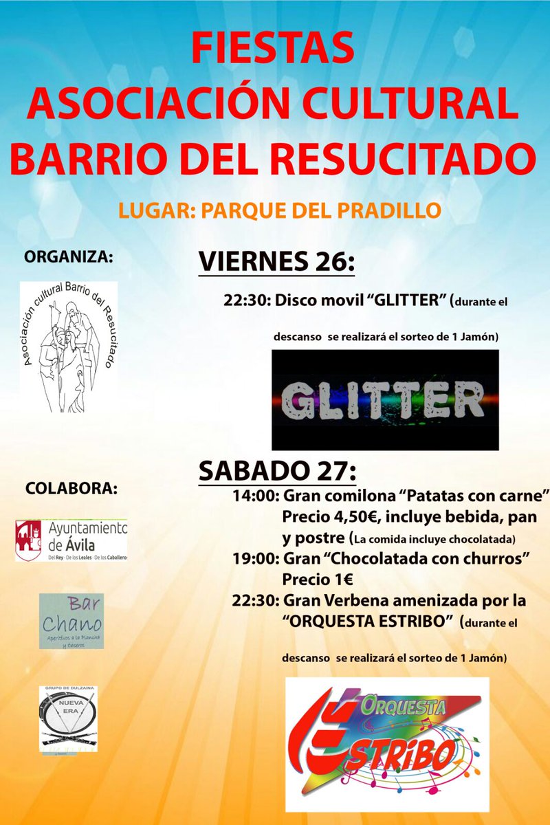 ACResucitado's tweet photo. ¿Preparados para él fin de semana ? https://t.co/bY3aNYBM2W