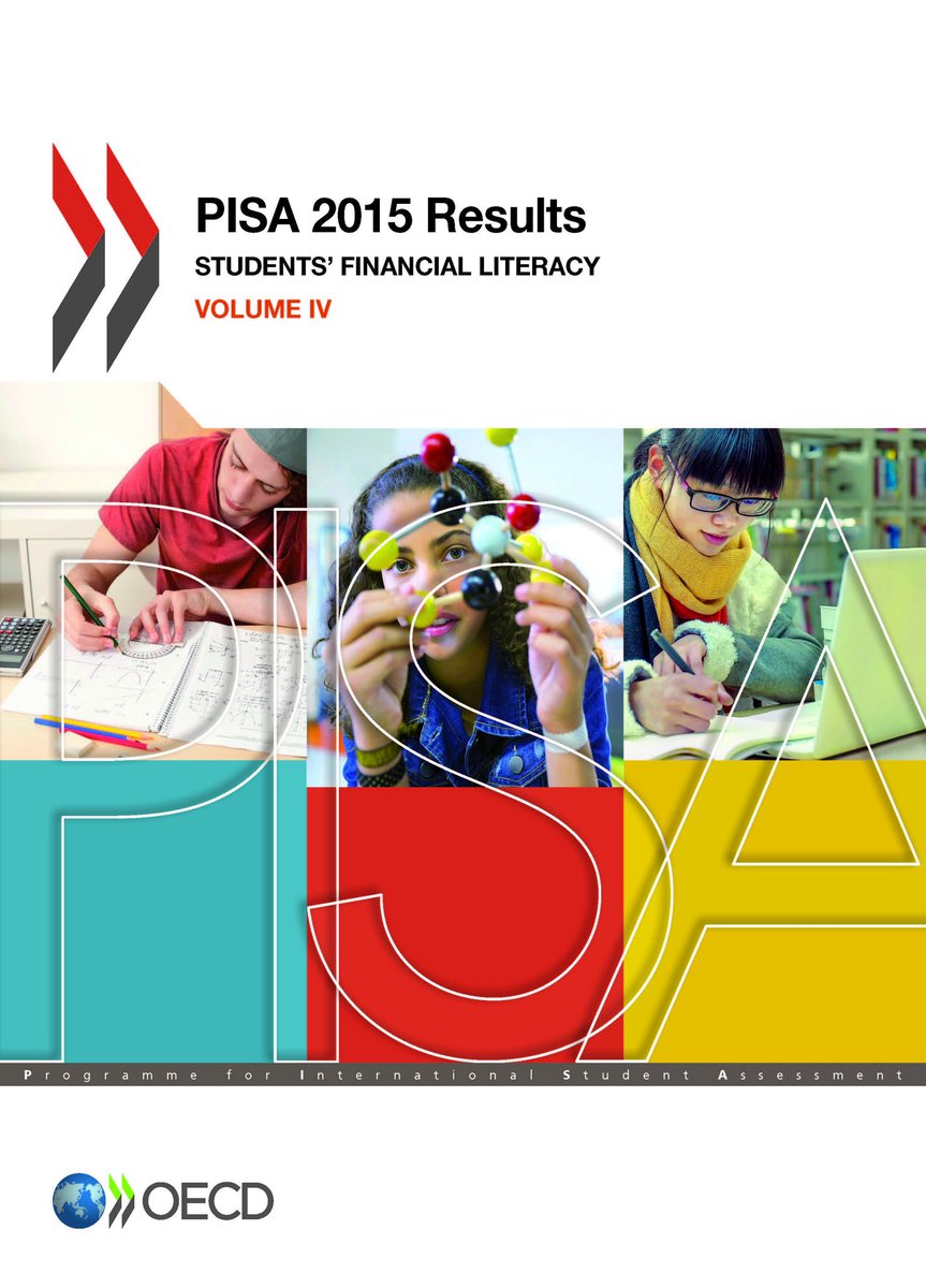 Just published 📕 OECD PISA international assessment of students' financial literacy bit.ly/2pNIsYY  | #OECDPISA #OECDfe