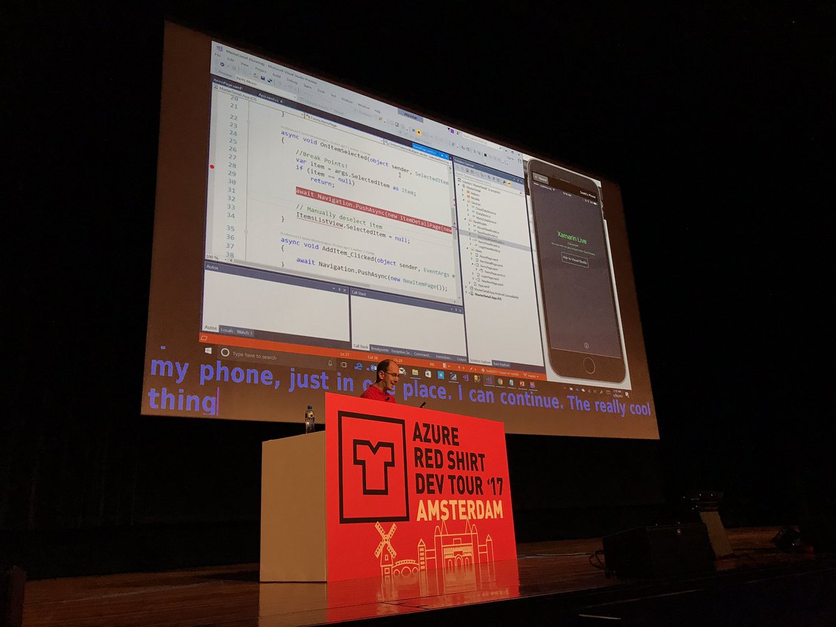 astridhack's tweet photo. You can now build, deploy and debug your IOS app from Visual Studio without a Mac. #redshirtams https://t.co/yGNs2wq5rq