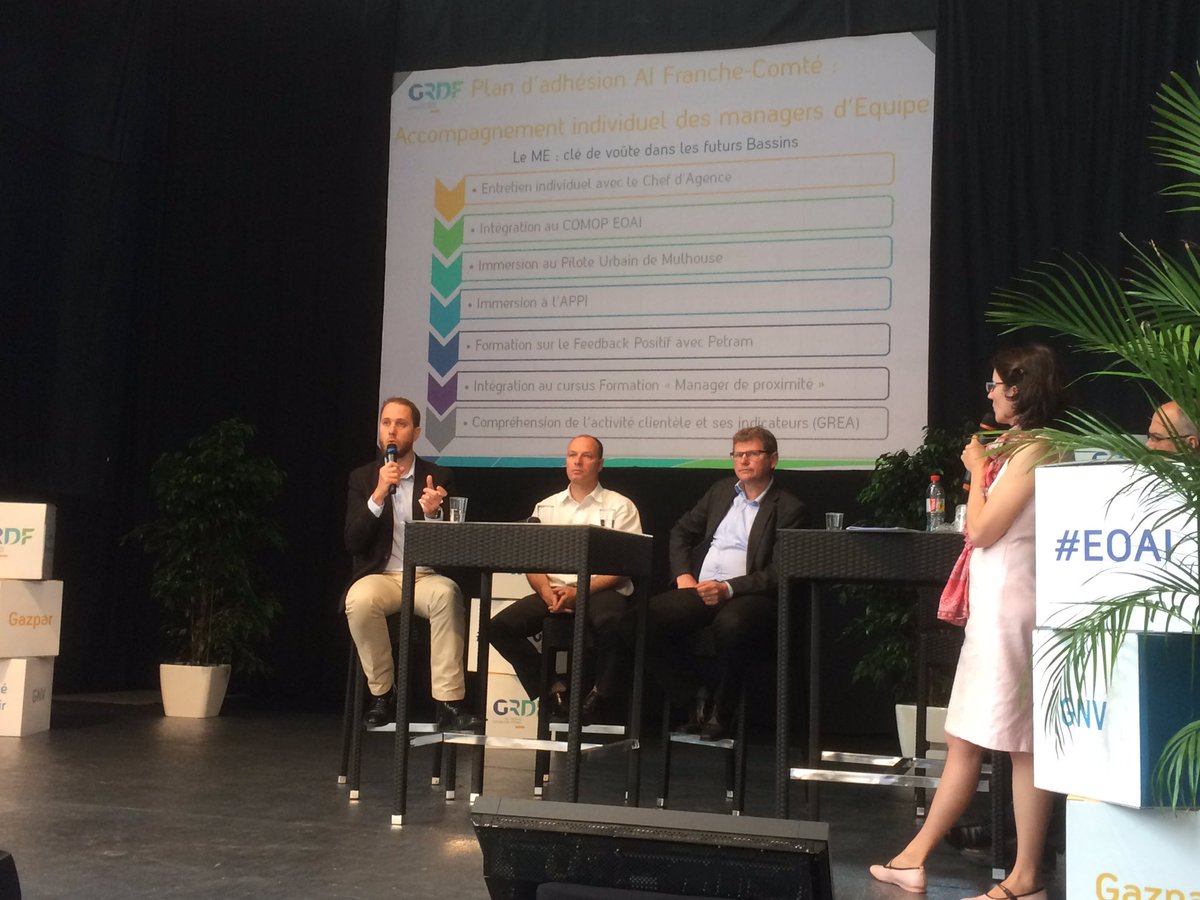 Partage des plans #adhésion #EOAI par les Chefs d'Agence #co-construction #GRDFEST