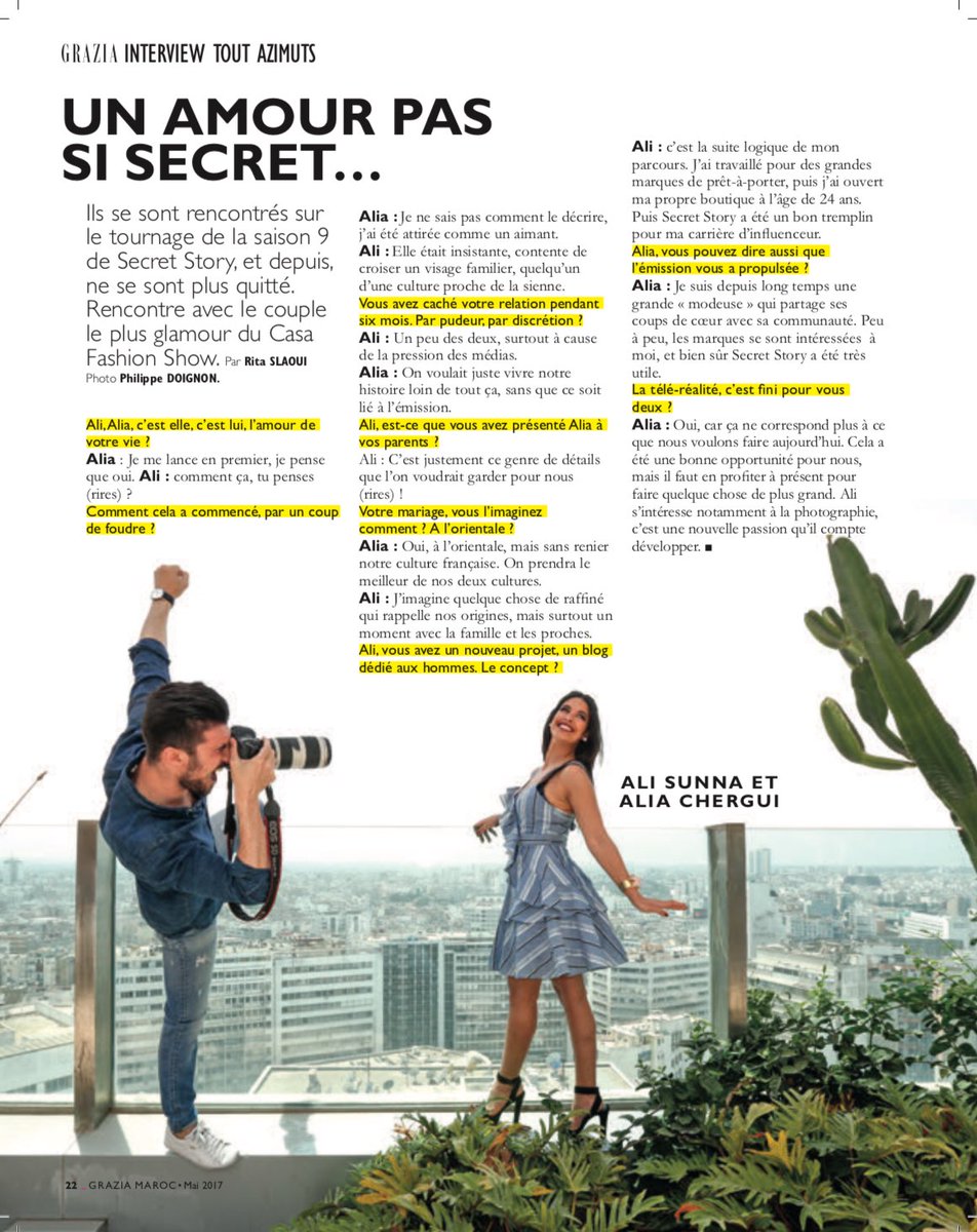 Alisunaoff's tweet photo. Merci @graziamaroc ❤️ https://t.co/ynqqbnxPjP