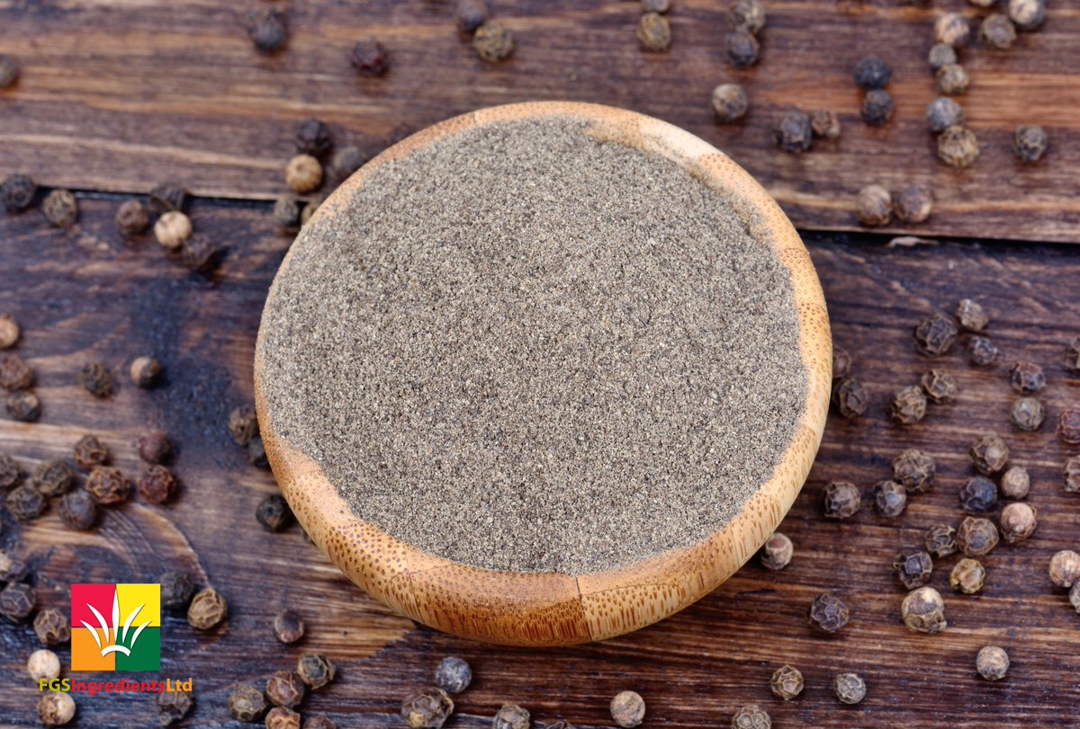 FGS Ingredients Ltd (@fgsingredients) on Twitter photo Ground Black Pepper - HT Commercial Grade packed in 25kg- Email us on info@fgsingredients.com or call us on 0116 2623040 #FGS #Spices Ground Black Pepper - HT Commercial Grade packed in 25kg- Email us on info@fgsingredients.com or call us on 0116 2623040 #FGS #Spices
