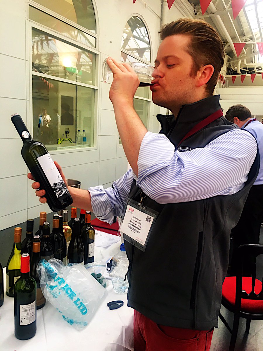 hidebarwill's tweet photo. Obligatory breakfast tasting of our fabulous Romanian range by Dagon Clan Wines - come try them today! @londonwinefair @wander_lustWine https://t.co/7XCReHkOaX