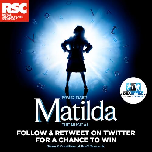 FOLLOW &amp; RETWEET to #win a pair of tickets to see the incredible <a href="/MatildaMusical/">Matilda The Musical</a> in London’s West End! Ts&amp;Cs: ow.ly/xEdm30bXFBS