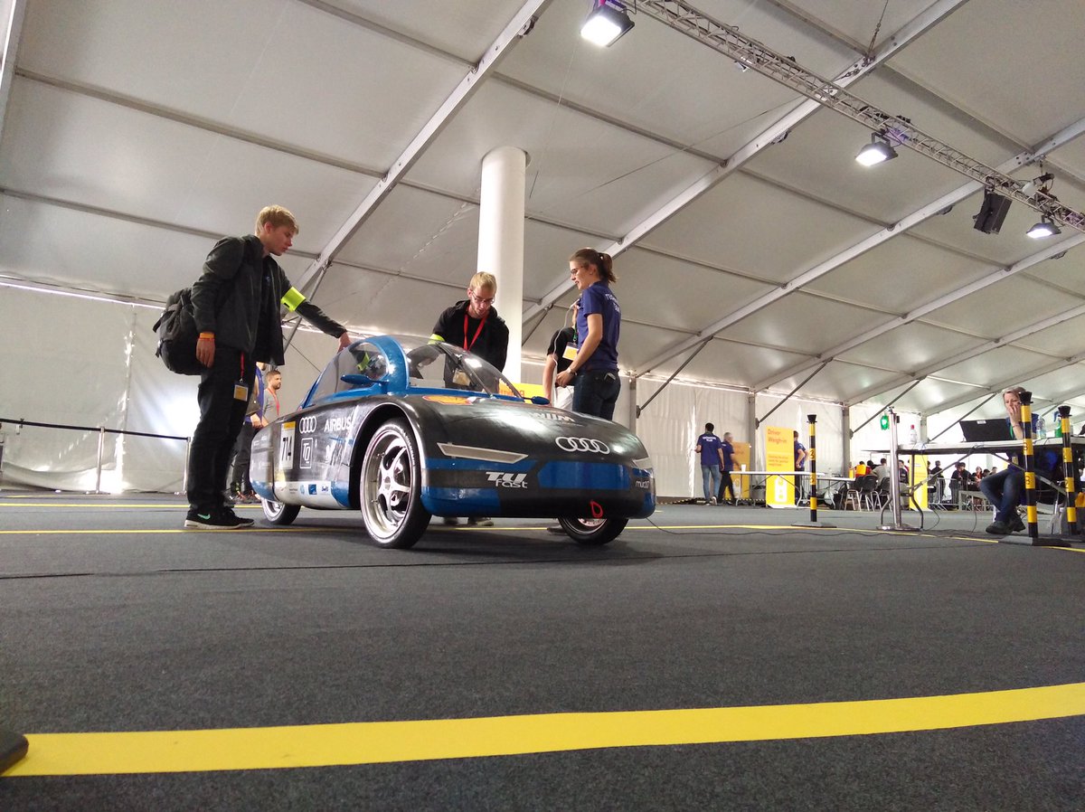 TUfast_eco's tweet photo. Our urban concept car is midway through the testing!
Everything looking very good so far!

#muc017 #shellecomarathon #SEM2017 https://t.co/dM05L8WvbS