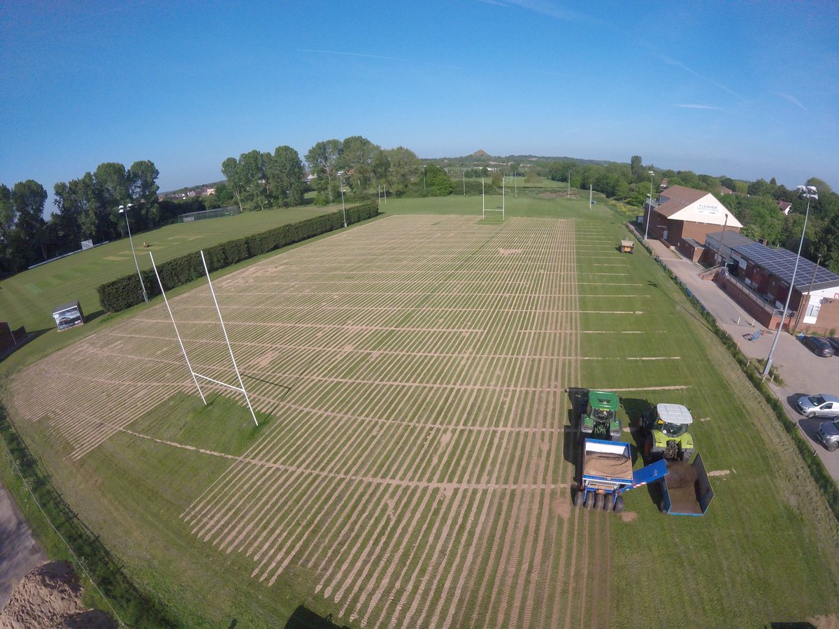 WoodwardTCare's tweet image. Secondary drainage today @NOERFC1 12 months after primary drainage. 
@CSportsTurf 
@FarmservicesLtd 
@RFU_Facilities4 
@RFUWarwickshire