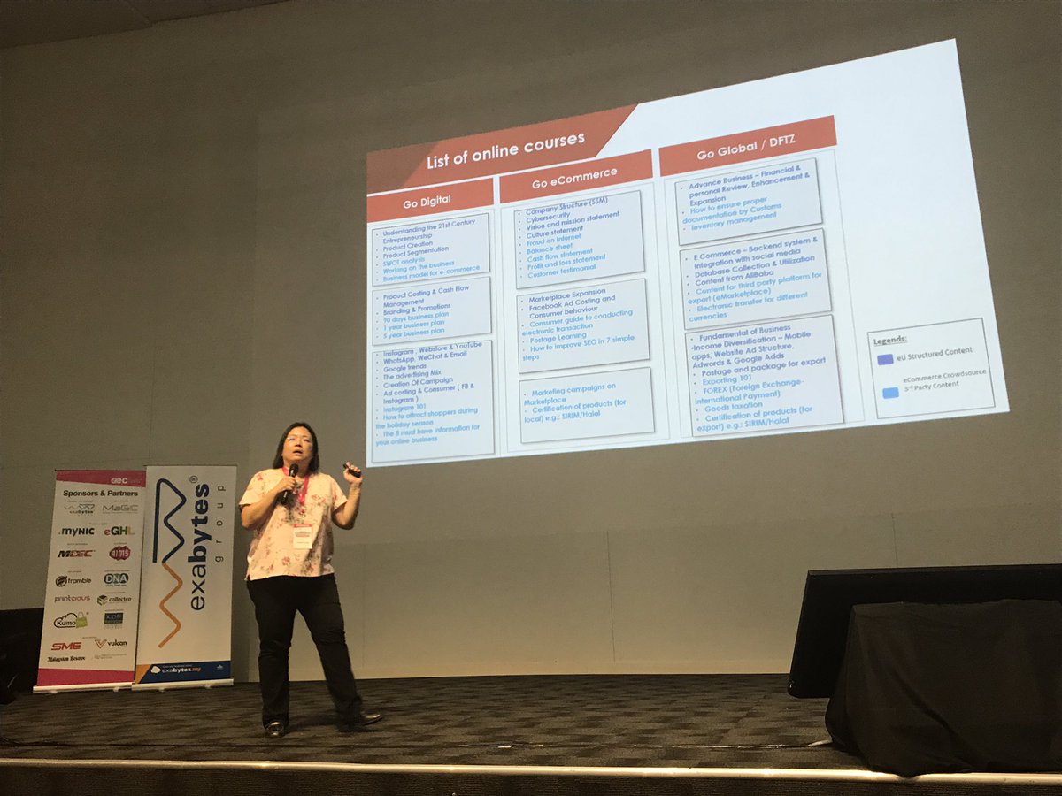 calvinyeapcs's tweet photo. @carolfungtrain of @mymdec in the house sharing about #ecommerceacademy at #EEC2017. Register today at https://t.co/xC9YpVmmDi https://t.co/1EzzhBZxoo