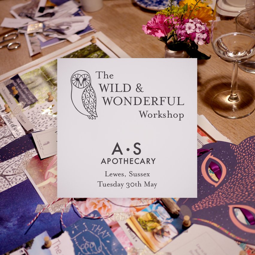 In need of a little life inspiration? Come &amp; join us next week at the wonderful <a href="/ASAPOTH/">A.S APOTHECARY</a> in Lewes and create your own moodboard. And magic.
