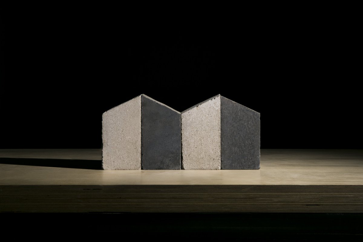 McGinlayBell's tweet photo. Brick concept model #MaryhillLocks #Housing #Homes #BiggRegeneration #McGinlayBell https://t.co/rLhXVrI0rP