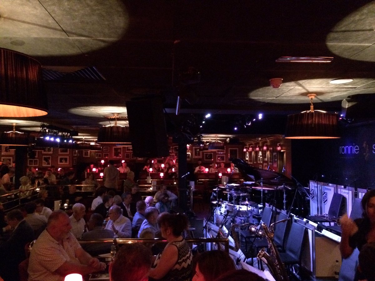 NightandDayColl's tweet photo. Great to go to #ronniescotts and witness the #buddyrichband play! #wow #davewreckl #greggpotter #inspiration #drumsolo #london #jazz #uk https://t.co/IdmKrGZgCT