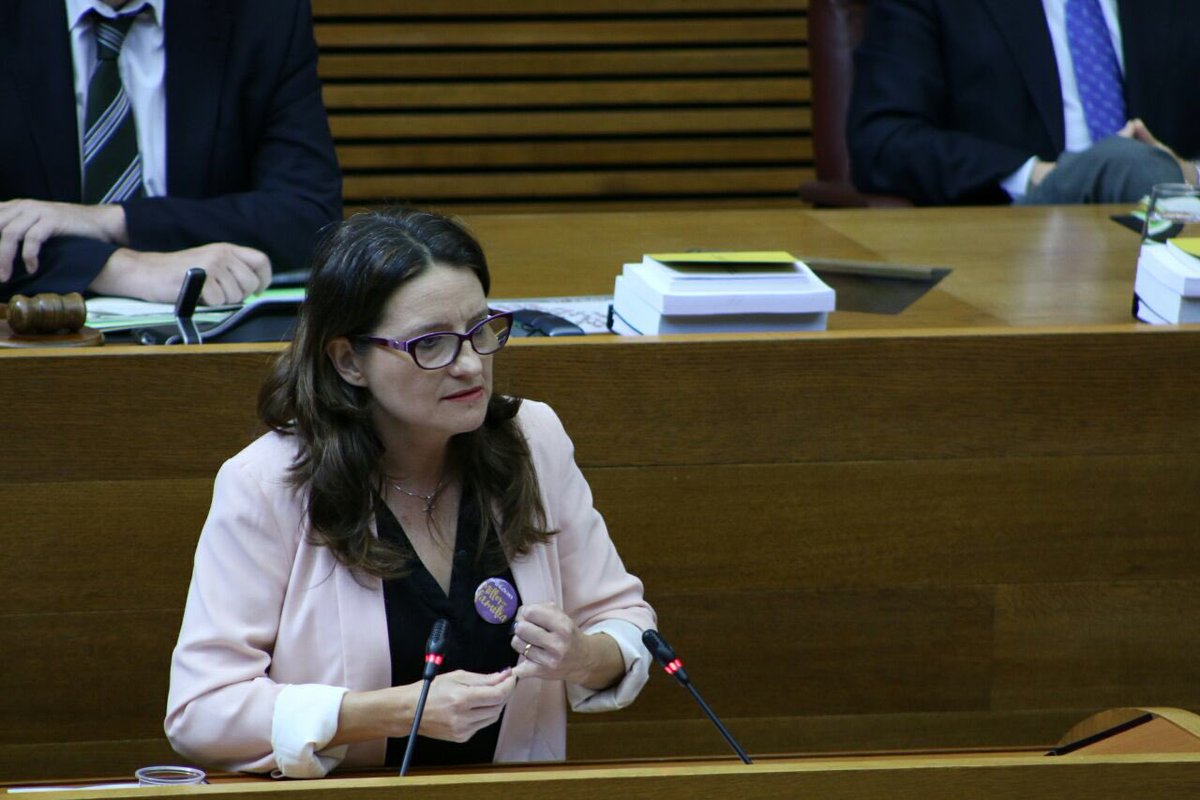 CompromisCorts's tweet photo. 👩🏻‍⚕️@monicaoltra: "Estem parlant dels fills de tots els valencians i valencianes per això caminem cap a un model més familiar 🏡" #PleCorts https://t.co/5riOyFX2gH