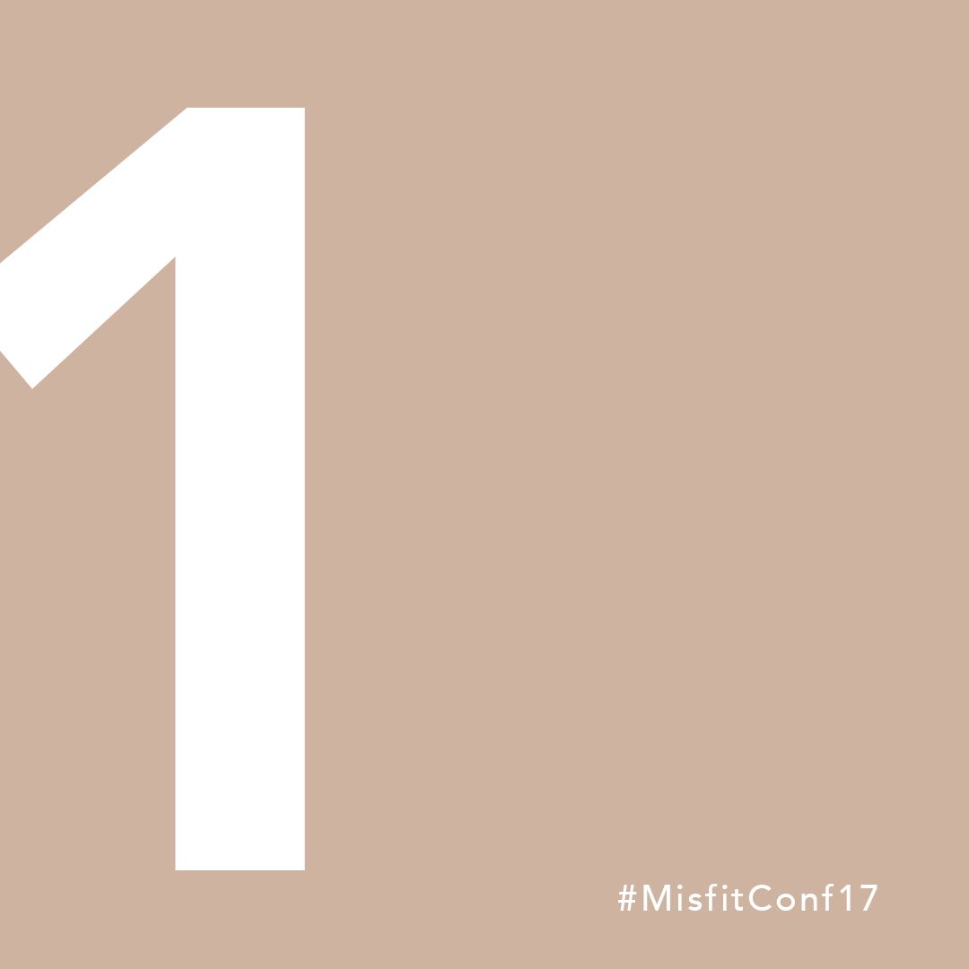 One more day!! #MisfitConf2017!!  Register here: buff.ly/2qtXSTx