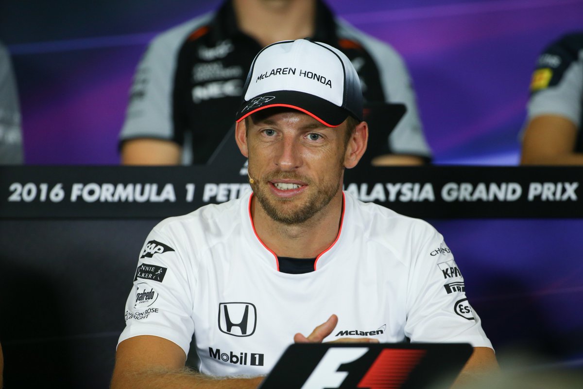 F1's tweet image. Returning @JensonButton ✅

2016 #MonacoGP pole sitter @danielricciardo ✅

But who else will face the media today? &amp;gt;&amp;gt; f1.com/Mon-press