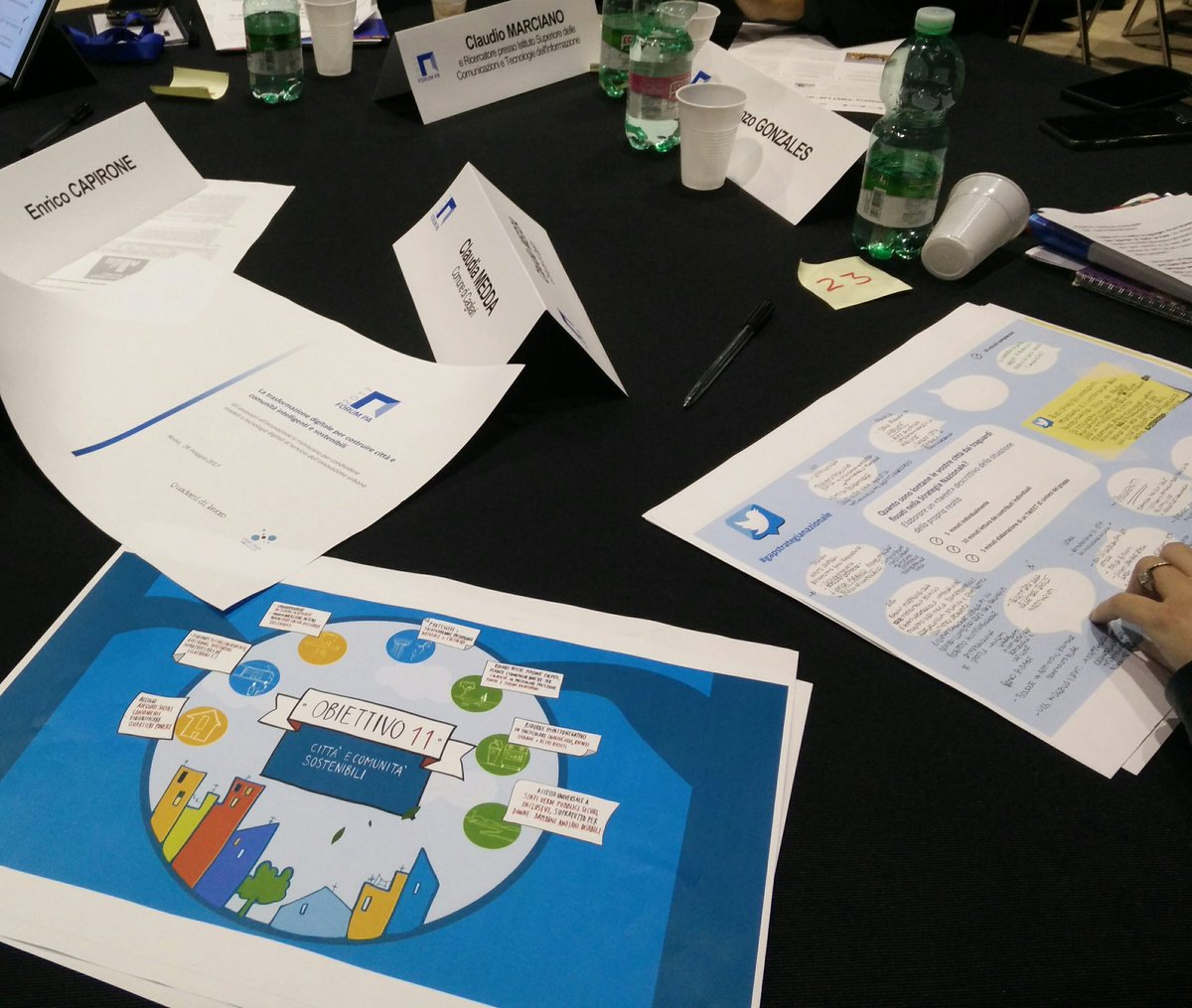 ValeFoxies's tweet photo. #Facilitazione con @lis_mhack e @openhub_it a #FPA17 su #trasformazione #digitale e #cittàsostenibili #agendaurbana #agenda2030 @LinkCampus https://t.co/XecJzOThhv