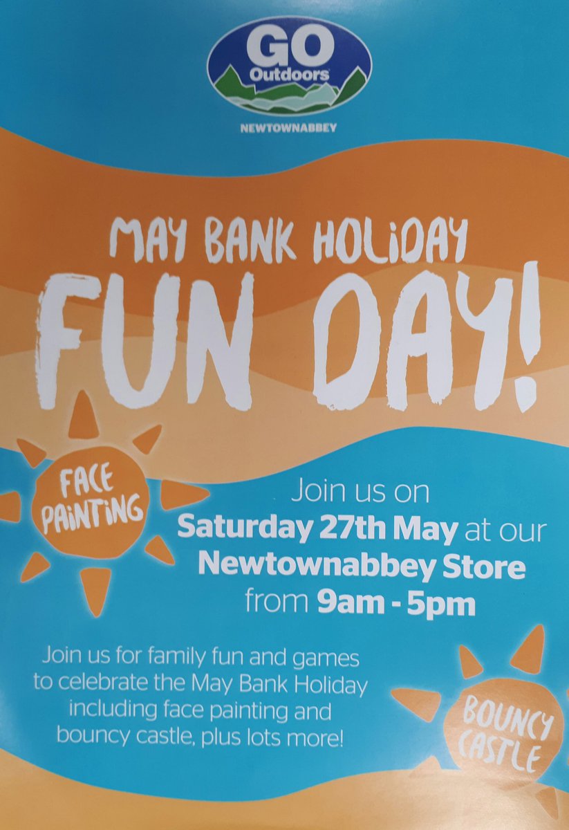 Go_Newtownabbey's tweet photo. #BBQ #BALLOONMODELS #BOUNCYCASTLE #MUSIC - Last weekend's #FUNDAY was #Great & we're doing it again on Saturday. Bring the kids for more fun https://t.co/JMjSCPhXQB