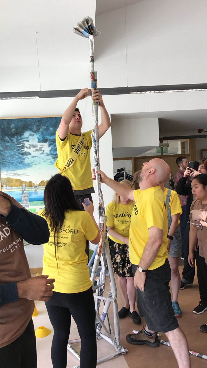 Hit_TheFan's tweet photo. Team Building with @TeamYellowUoB  
#TeamBradFest #TeamBrown #HitTheFan #UBO #Bradford #Poopert #LetTheGamesBegin https://t.co/DgXUitytIg