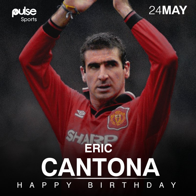 Happy birthday to one of the greatest and iconic players ever, Eric Cantona 