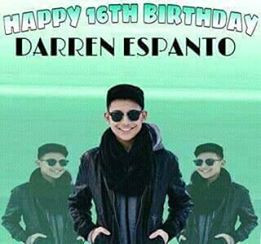 Yangg_11's tweet photo. @Espanto2001 Happy Birthday Darren Take care always mwaah :*
-your no. 1 Girl este fangirl iloveyouu 😂😘😍 https://t.co/SKXASFau1j