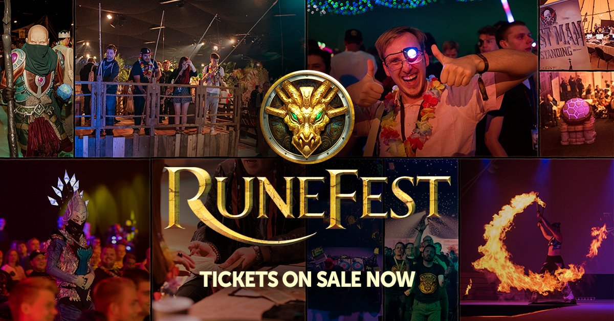 RuneScape's tweet image. Solve the mystery of the #GoldenPath for your chance to win an all-expenses-paid trip to #RuneFest17!

Details here: bit.ly/GoldenPathTW
