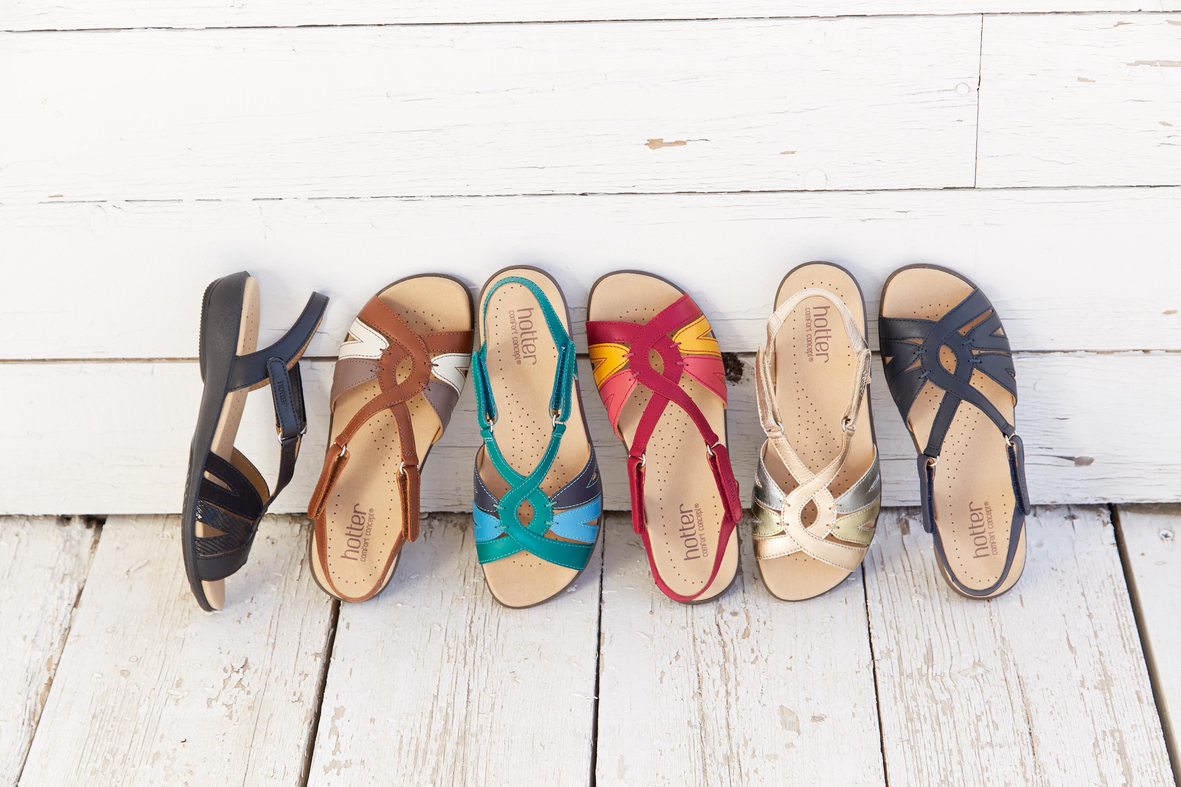 Hotter flare sandals cheap
