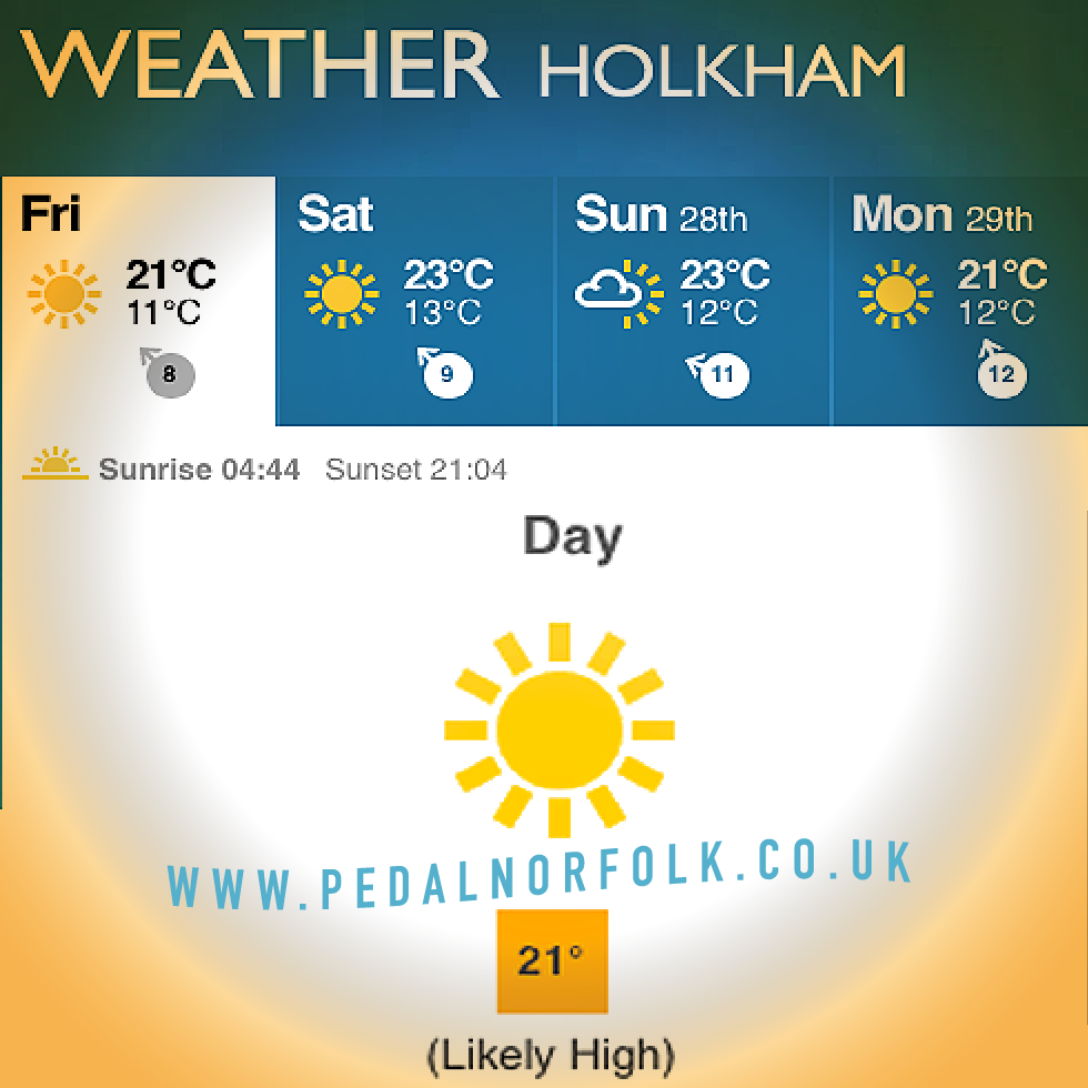 norfolkpedal's tweet photo. SUN @Pedalnorfolk this weekend last min entries - closes tonight at 5pm

@SkyOrla @cycling @vstnorthnorfolk @FatBirds @Holkham @Adnams #bike https://t.co/FjOXhlQXgr