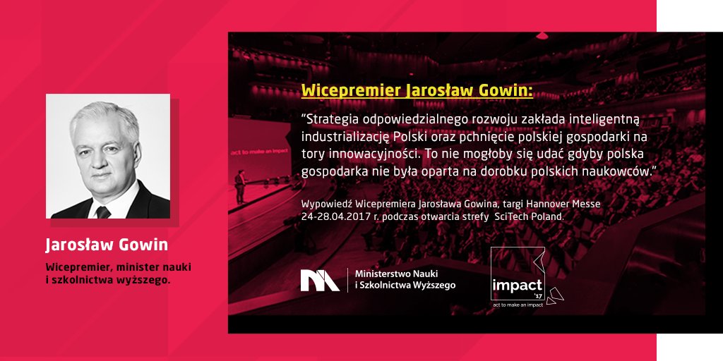 Wielkimi krokami zbliża się @Impact_cee - największa dyskusja nt. gospodarki przyszłości. 
#Nauka #Innowacje #Gospodarka