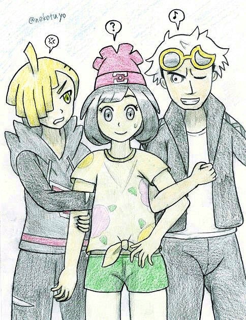 猫養毅 ポケモンsmのミヅキとグラジオとグズマを描きますた コスプレもパロディもエロ要素も無く 俺にしては割とまともなのが描けたかも しかしトドゼルガのつまり グラミヅとグズミヅってどっちが人気高いのよ ポケモンサンムーン グラミヅ