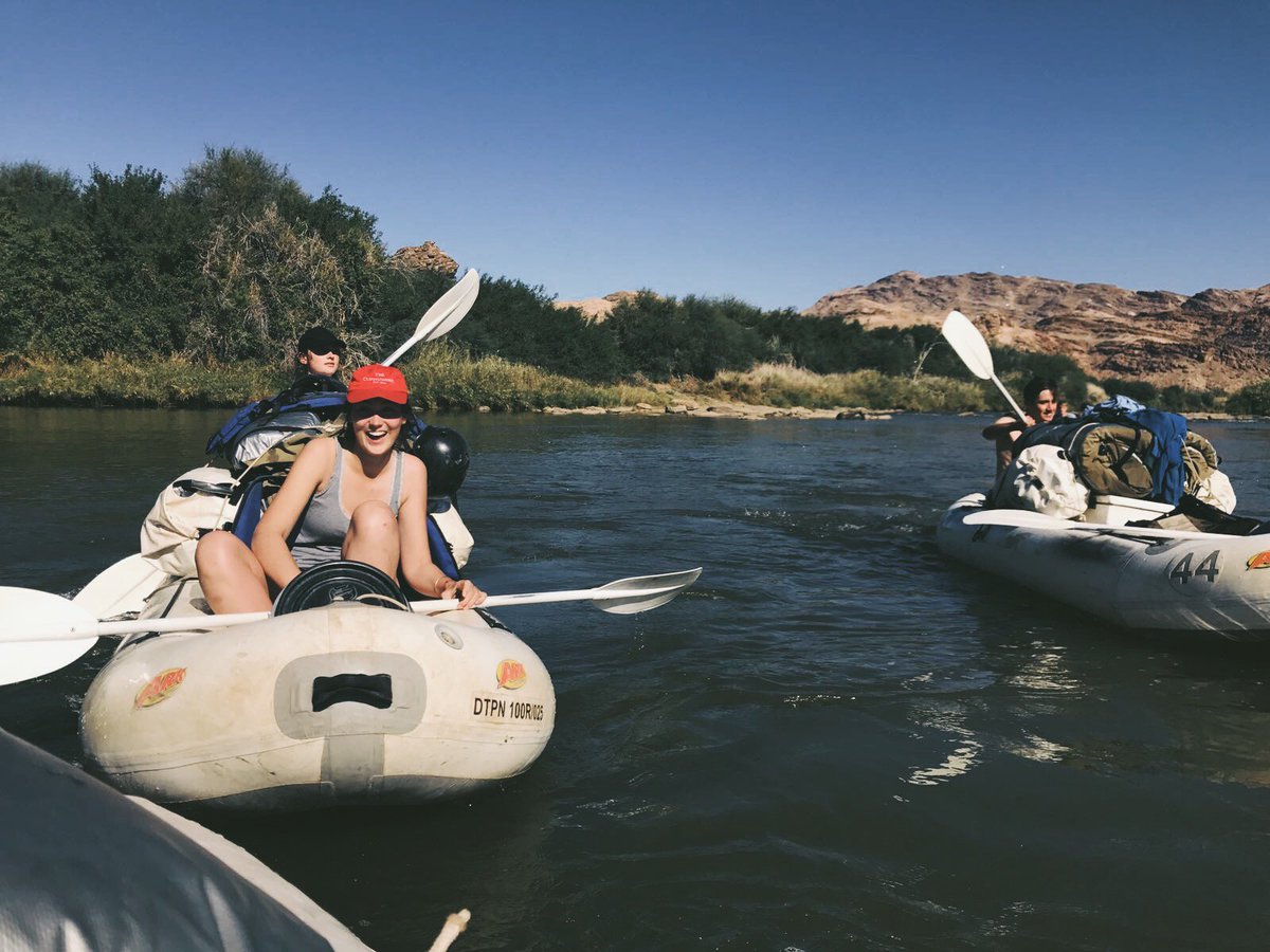 Oananamibia's tweet image. Couldn’t ask for a better day to be making waves down the river! ☀️ 🚣 🌎 #oanaflorafauna #oana