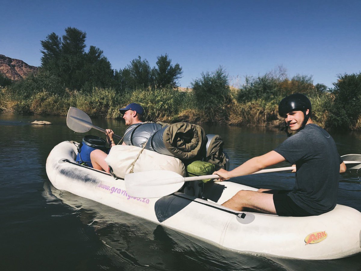 Oananamibia's tweet image. Couldn’t ask for a better day to be making waves down the river! ☀️ 🚣 🌎 #oanaflorafauna #oana