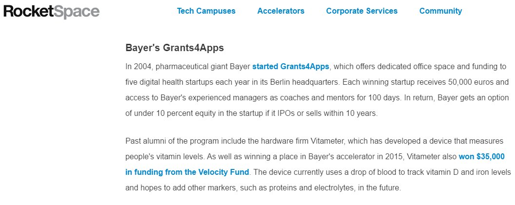 G4Ahealth's tweet photo. Thanks @RocketSpace for the mention in your article! 
#DigitalHealth #Startups Apply to #G4A NOW Dealine in 6 DAYS-> https://t.co/0DHWab3svU https://t.co/Y0eJ3gPLb3