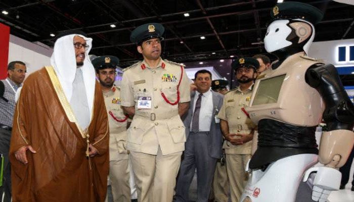 salaamtvnews's tweet image. World&apos;s first #robotpolice officer – #Dubai&apos;s robocop to fight crime technologically.