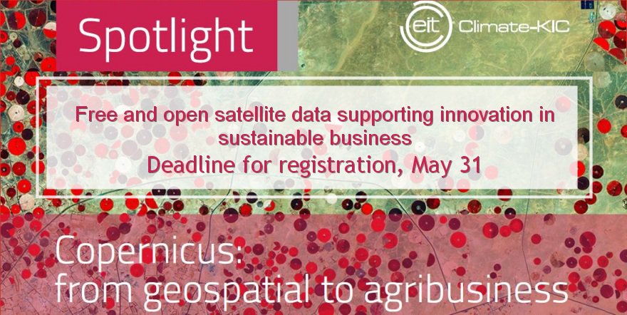 Aster (@aster_er) on Twitter photo Discover SPOTLIGHT "COPERNICUS: from geospatial to #agribusiness" #training in #Bologna about <a href="/CopernicusEU/">Copernicus EU</a> learning.climate-kic.org/courses/spotli⦠#BigData Discover SPOTLIGHT "COPERNICUS: from geospatial to #agribusiness" #training in #Bologna about <a href="/CopernicusEU/">Copernicus EU</a> learning.climate-kic.org/courses/spotli⦠#BigData