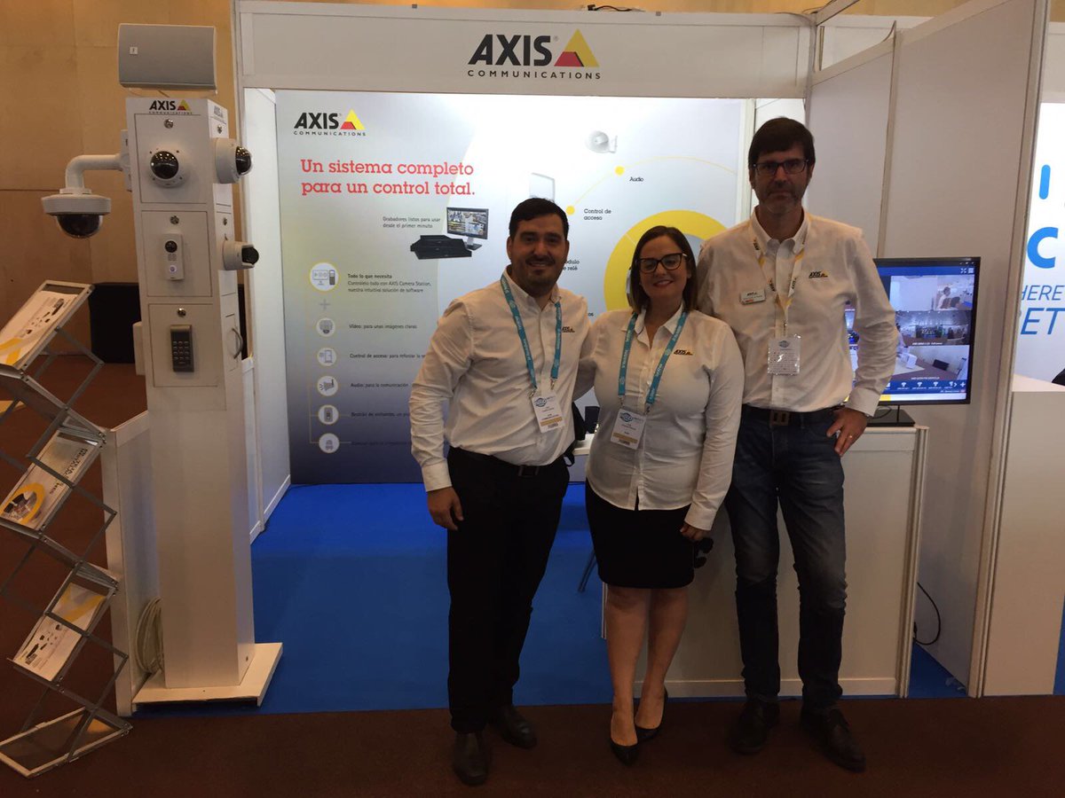 MariaS_Axis's tweet photo. Comienza el #HolaMetic17 en Barcelona. Visita el stand de @Axis_Iberia con las últimas novedades. ¡No te lo pierdas! https://t.co/dMb4MsOHUi