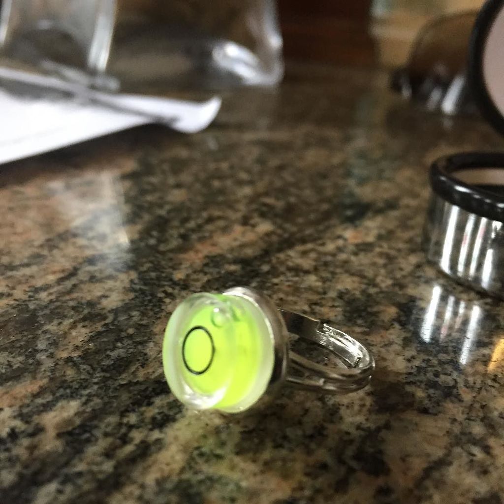 Spirit level ring ift.tt/2rTmy7P