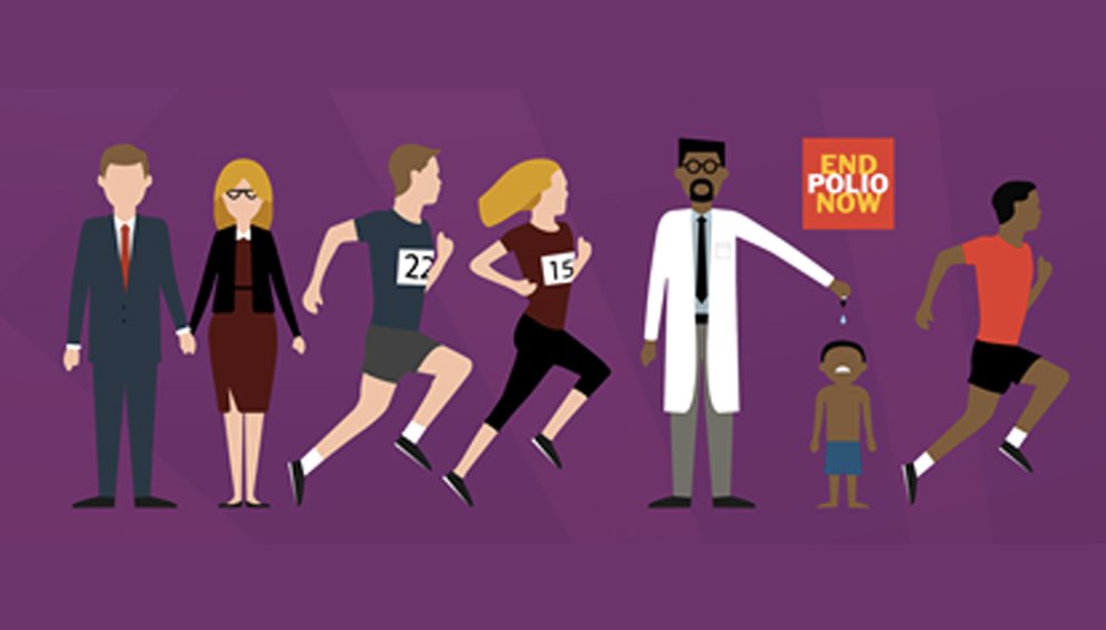 Passiamo il testimone ad un medico, doniamo una fiala di vaccino facciamo diventare i bambini i runners del futuro.
bit.ly/2qOBg2i