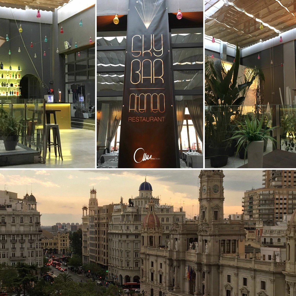 SkyAteneo's tweet photo. Ven al local más chic y céntrico de la ciudad. Entrada libre. 
#skybar #skyexperience #skyfriends #tardeo #valencia #valenciabonita https://t.co/B21p9CbWly