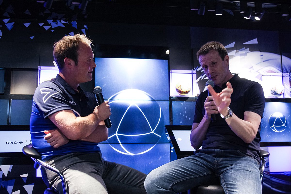 Fantastic launch event for <a href="/MitreSports/">Mitre Sports</a> last night at <a href="/ProDirect_LDN/">Pro:Direct LDN19</a> ... big thanks to everyone who came along! #LegendReturns