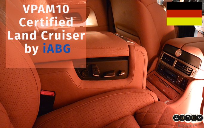 AurumSecurity's tweet photo. Aurum Security bullet proof #Toyota Land Cruiser with VPAM10 Certification by #iABG, Germany.
https://t.co/cAWgDqzs2b
#ArmoredToyota #VPAM10 https://t.co/2zHKpXfOpT