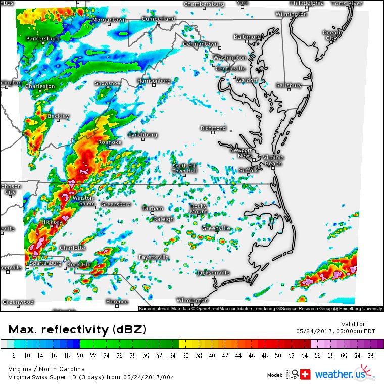 Weather Us Model Charts