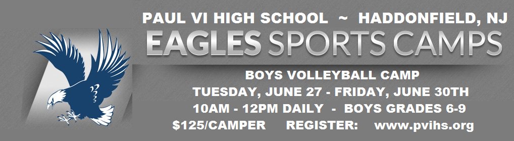 PVICoachTom's tweet photo. Spots are filling up quickly - get registered TODAY!!!
#eaglesvball #pvibvb https://t.co/rtjARZDPdv