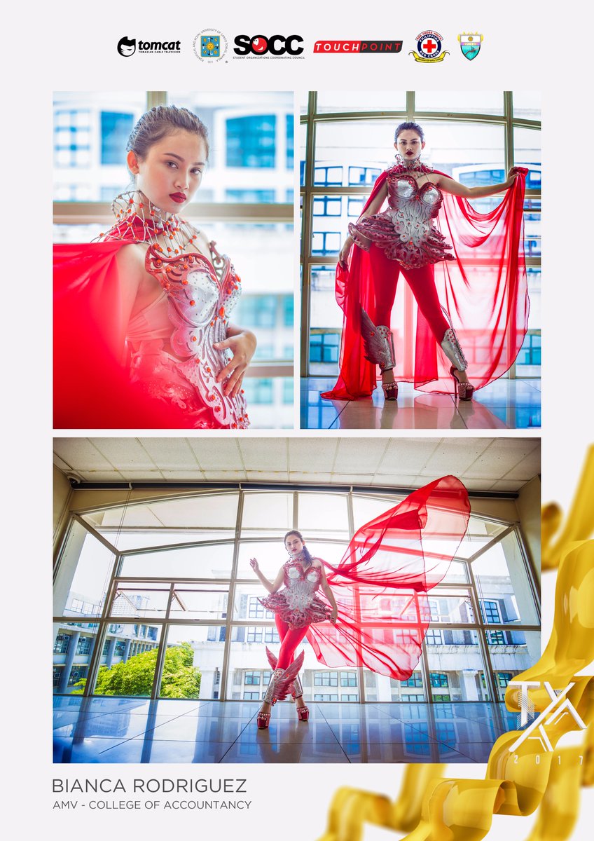 TheUSTSOCC's tweet photo. Ready for the future. Your AMV-College of Accountancy Ambassadress! #TYAA2017 https://t.co/gOWvu2iluC