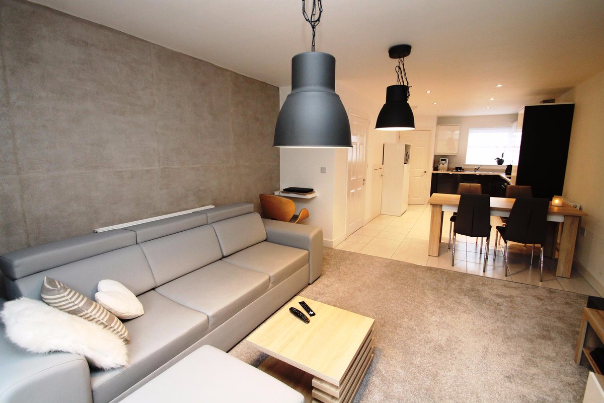 DevaHomesUK's tweet photo. Quirky and colourful funky 60s vs smart and sleek Scandi-style? Which Deva Homes living room is more your cup of tea? 
#newhome #interiors https://t.co/qkVfWANWl1