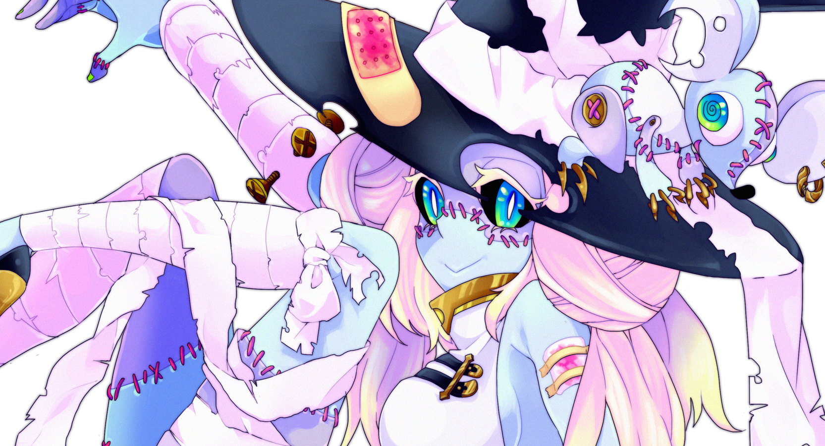 白田すみこ ツギハギ魔女 Pixiv T Co Yxkujktiye イラスト オリジナル T Co Mo35sdkio8 Twitter