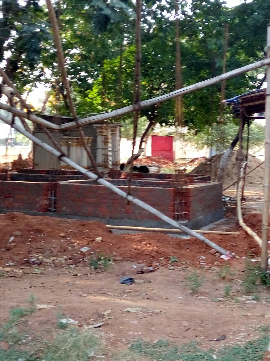 subhakant143's tweet image. @CMO_Odisha BMC is constructing a sulabh souchalaya under the shades of trees, preventing people, animals from taking shelter there in unt9