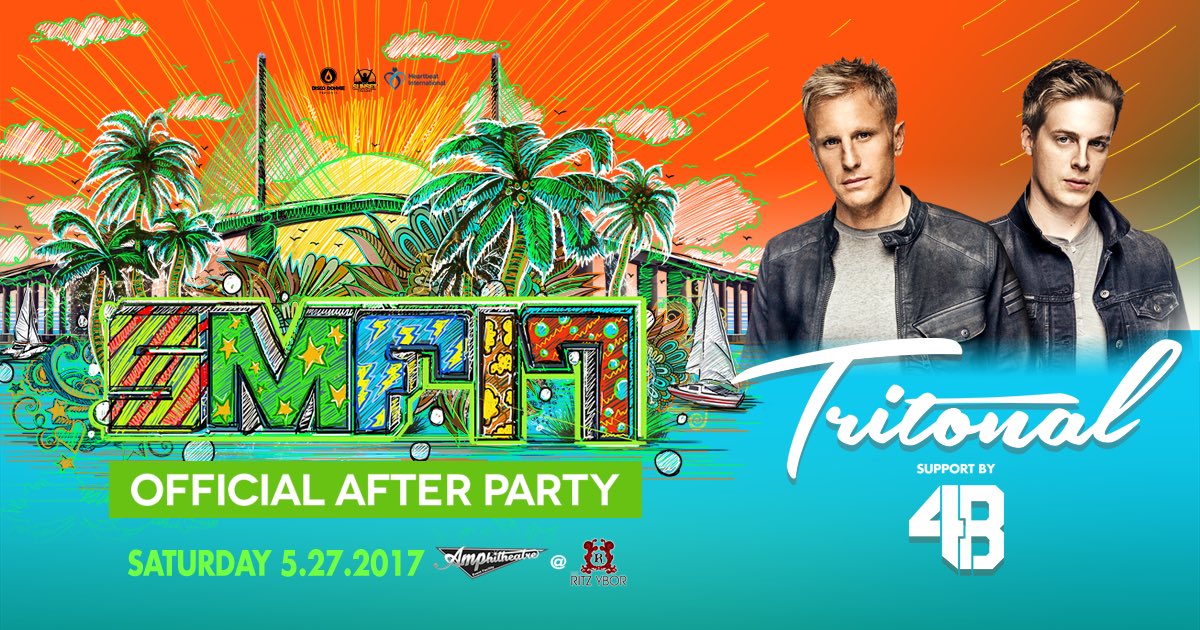 sunsetevents's tweet image. Win a pair of tickets to see @Tritonal &amp;amp; @DJ4B! 
Follow/RT: 
🌅@Sunsettampa 
☀️@SMFTampa 
🎉@tampaedm 
Good luck!